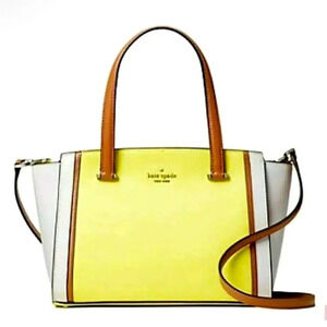 Kate Spade Large Tote Bag NWT Yellow Geraldine Retail $399